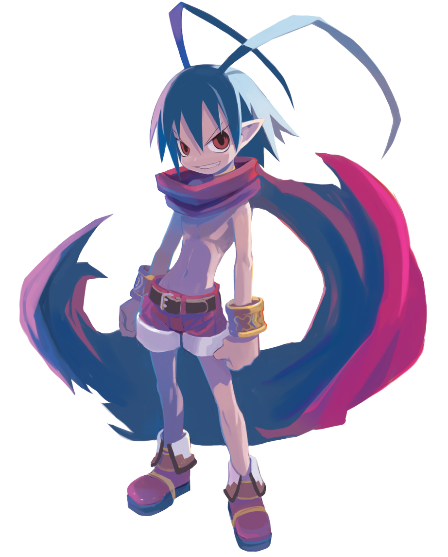 Don't You Dare Mutter The Words "love" Or "happiness" - Disgaea Main Character Clipart (922x1200), Png Download