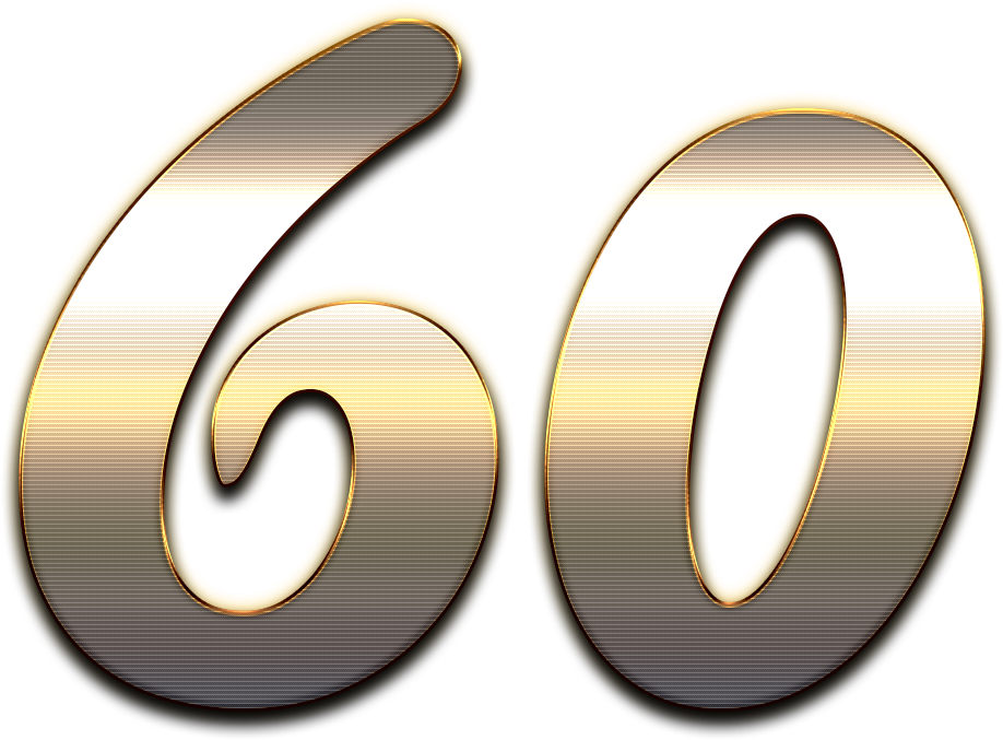 Transparent 60 Png Clipart - Large Size Png Image - PikPng