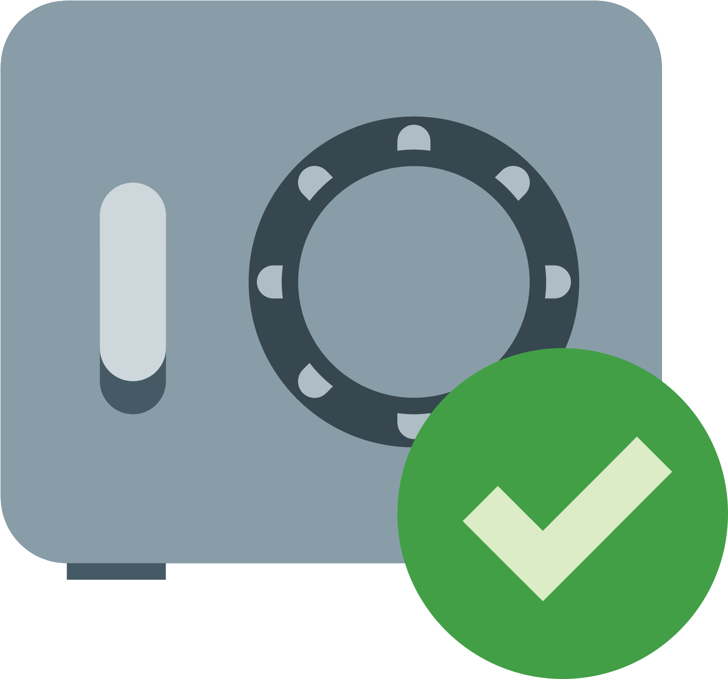 Safe Vector - Icon Clipart (1600x1600), Png Download