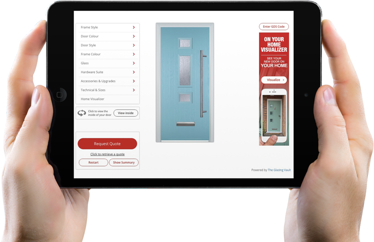 Revolutionize The Way You Sell Door-stop Doors - Tablet Computer Clipart (809x532), Png Download