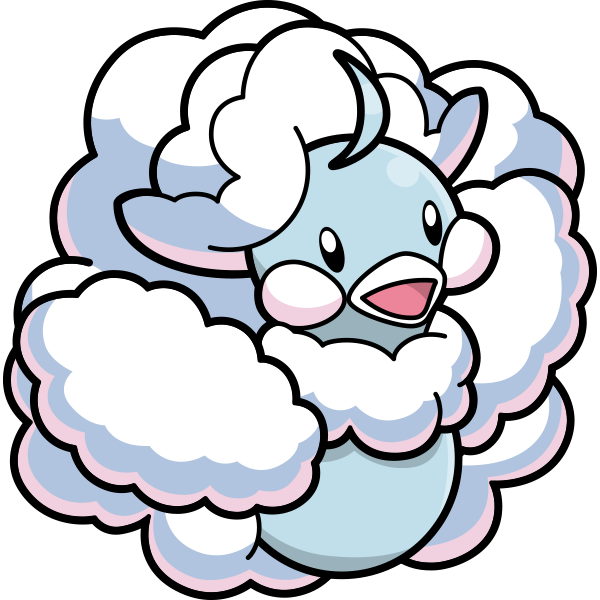 Chibi Mega Altaria From Pokemon Shuffle - Pokemon Shuffle Altaria Clipart (600x600), Png Download