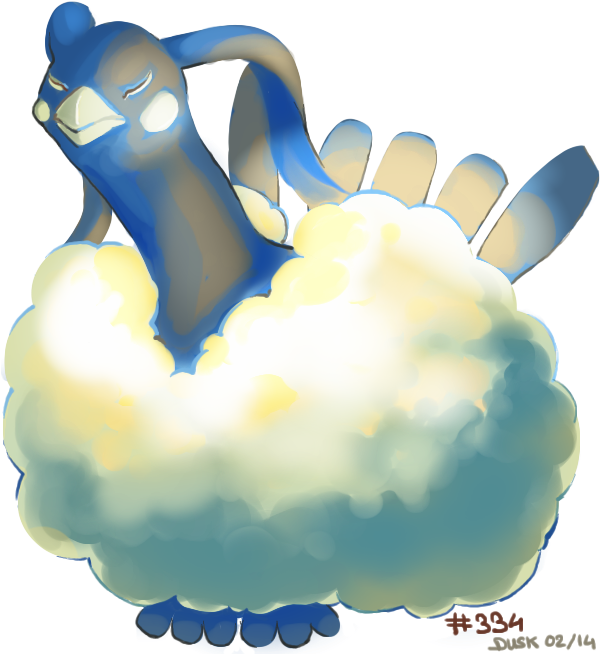 Altaria 2065 , Png Download - Illustration Clipart (600x654), Png Download