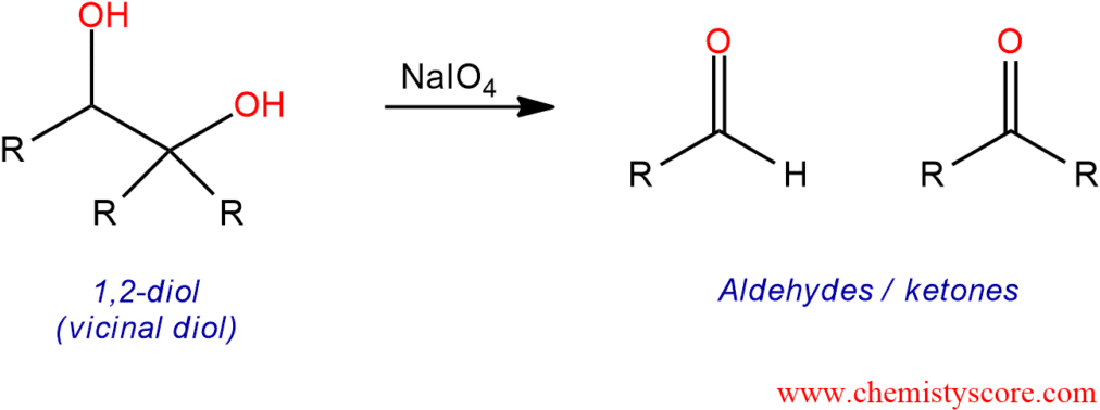 Oxidative Cleavage Of Vicinal Diols - 1 2 Vicinal Diol Clipart (1024x393), Png Download