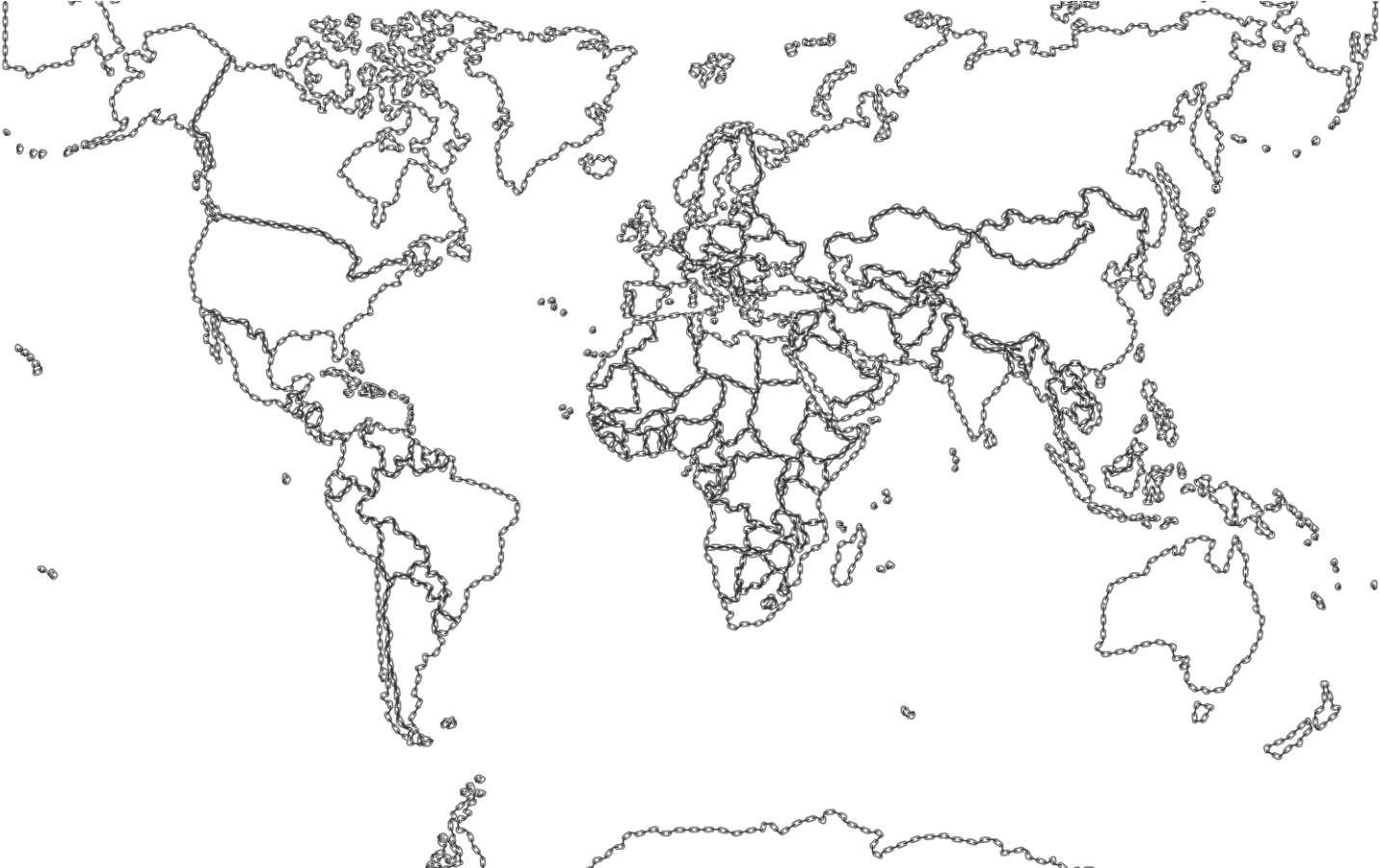 Remarkable Biome Map Coloring Page With Free Printable - World Map To Fill Clipart (1440x900), Png Download