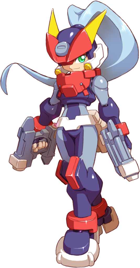 Megaman Model A - Megaman Zero Concept Artwork Clipart (535x1024), Png Download