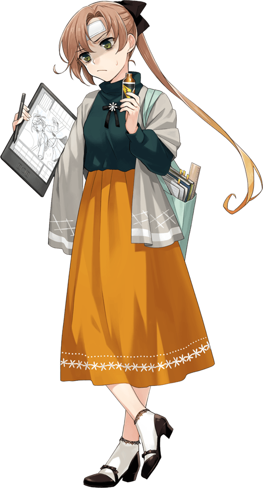 Kancolle Picture Bot - 艦 これ 秋 雲 私服 Clipart (539x998), Png Download