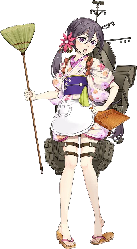 Via Kancolle Wiki - 艦 これ 曙 限定 グラ Clipart (480x871), Png Download