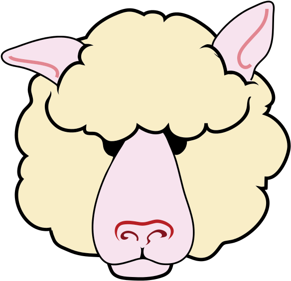 Sheep Icon - Funny Knit Crochet Clipart - Png Download (638x600), Png Download