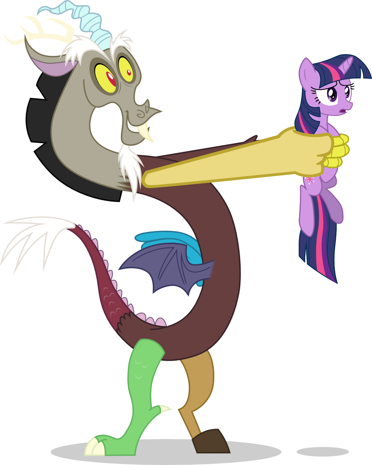 You Now Have Discord's Powers - Discord My Little Pony Clipart (1203x1506), Png Download