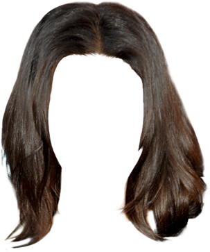 Lace Wig Clipart (521x625), Png Download