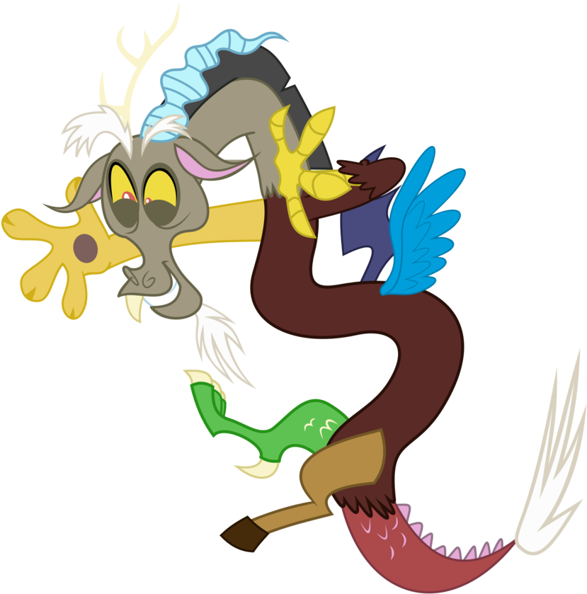 Discord Priceless Full Body By Alexiy777-d4yaumh - Mlp Discord Color Guide Clipart (829x839), Png Download