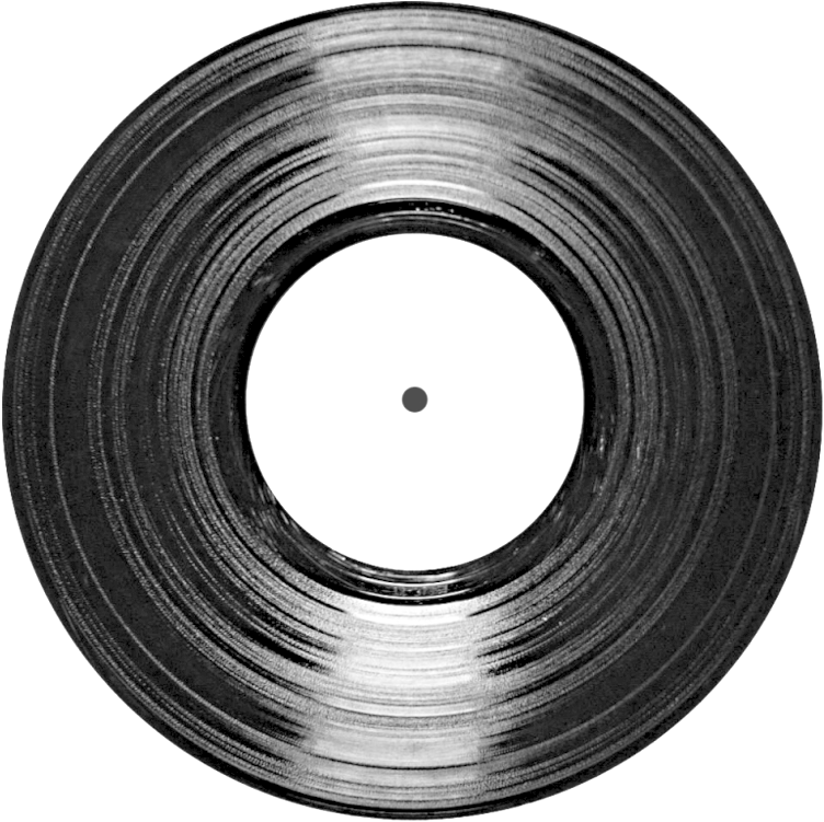 Record Vector Golden - Vinyl Record Clipart (1000x750), Png Download