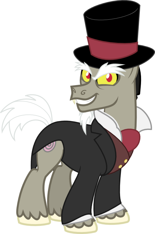 Ponified Discord - Cartoon Clipart (532x803), Png Download