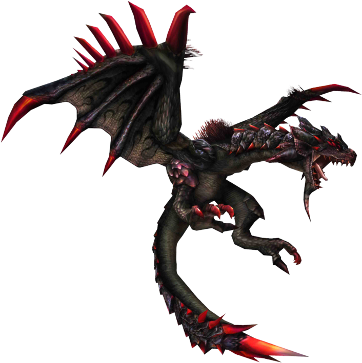 Why Aren't You Just A Black Rathalos - Monster Hunter Black Rathalos Clipart (732x732), Png Download