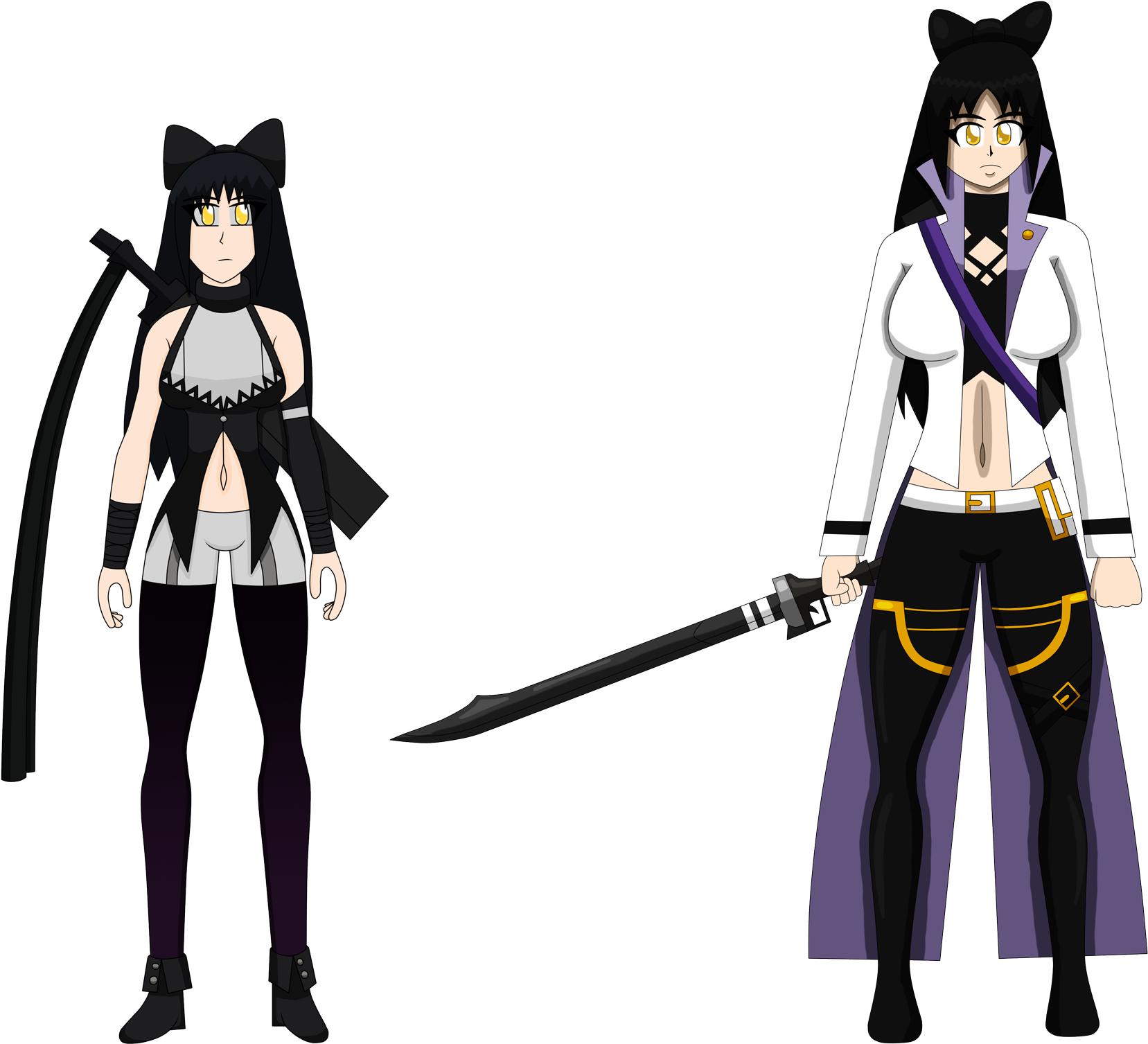 Blake Belladonna - Blake Belladonna Timeskip Clipart (1773x1596), Png Download