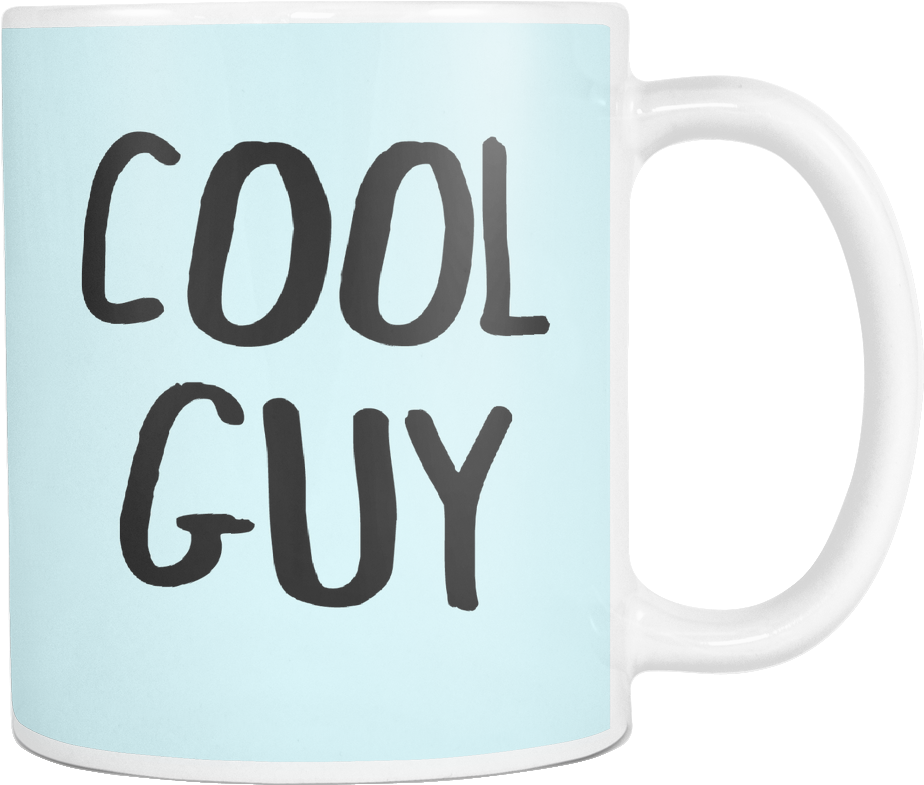 Cool Guy And Dweeb Mugs - Coffee Cup Clipart (1024x1024), Png Download