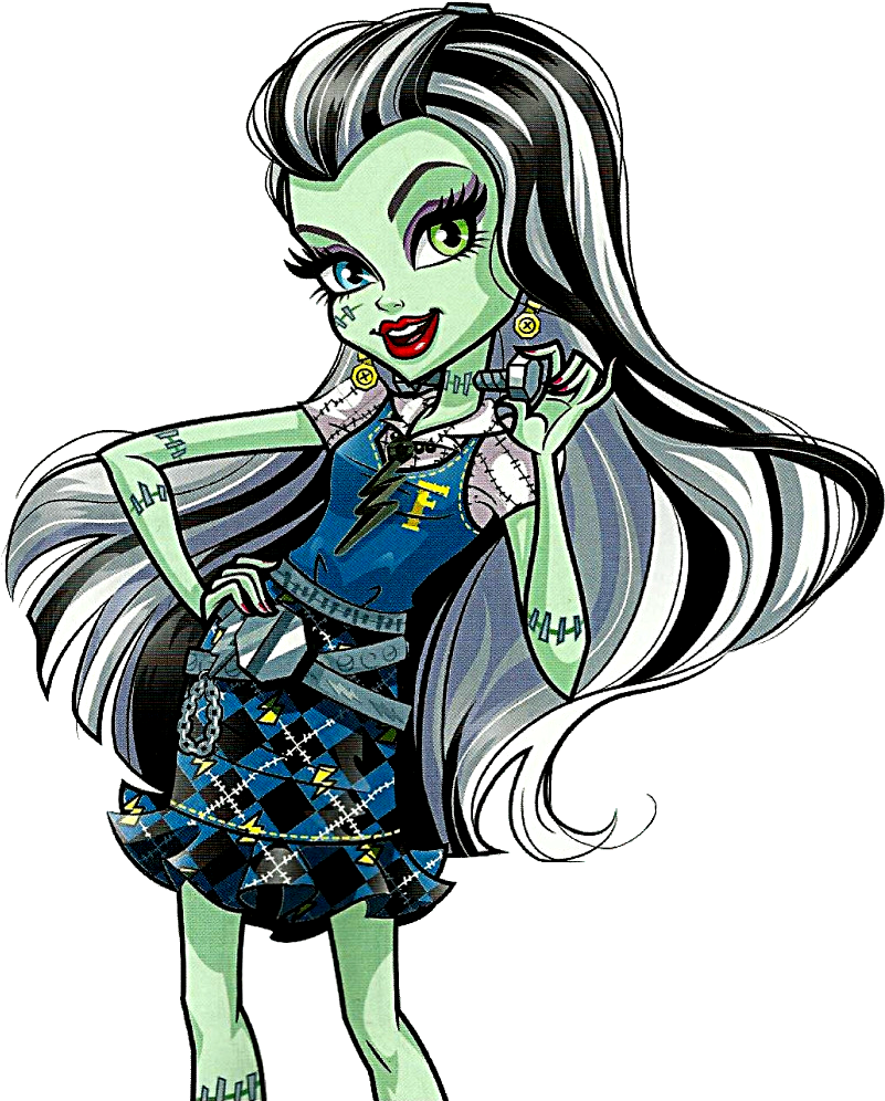 how Do you boo - Frankie Monster High Welcome To Monster High Clipart (815x1006), Png Download