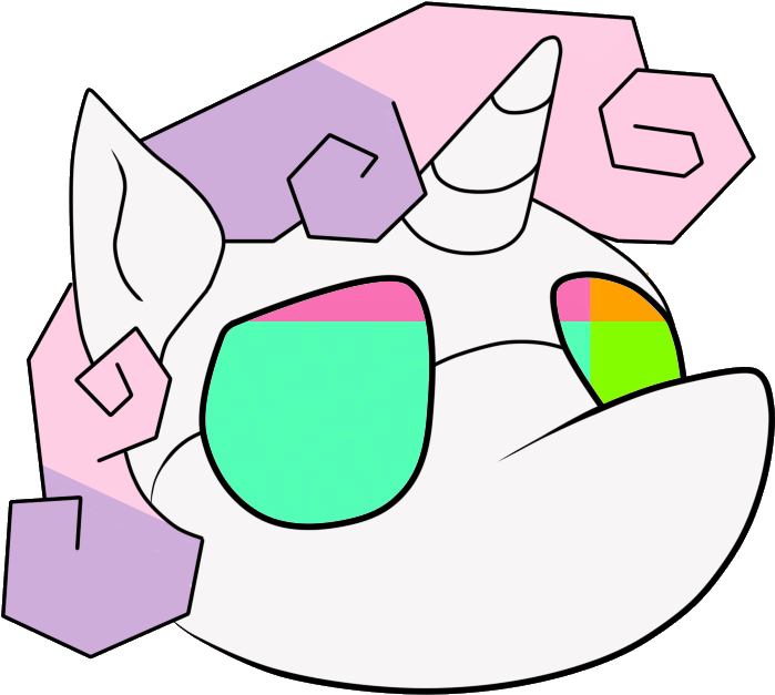 Error, Female, Filly, Foal, Glitch, Horn, Pony, Robot, Clipart (722x647), Png Download