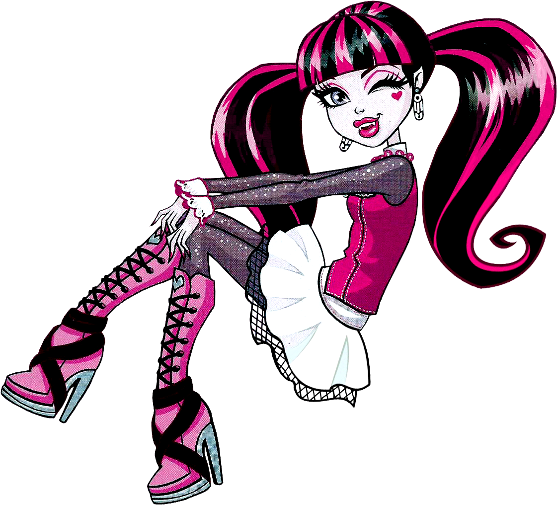 Monster High Draculaura Claw Clipart (1135x1027), Png Download