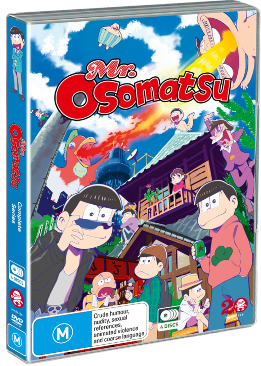 Osomatsu Complete Series - Mr Osomatsu Dvd Clipart (516x724), Png Download