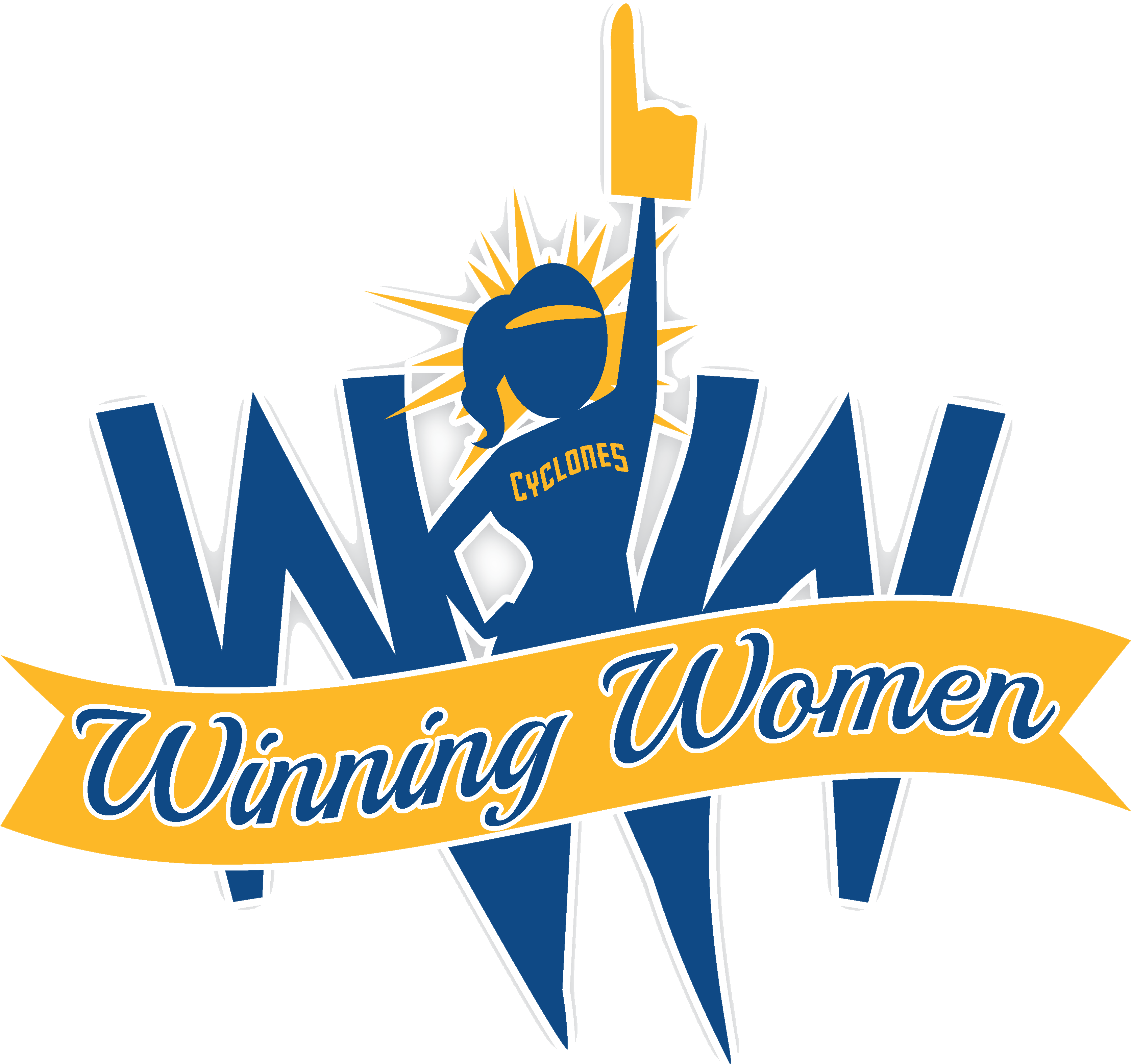 This Season The Cyclones Will Be Honoring Women In - Winning Women Clipart (3471x3395), Png Download