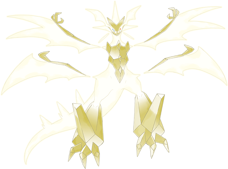 Necrozma Sugimori Artwork - Hardest Boss Fight Clipart (800x800), Png Download
