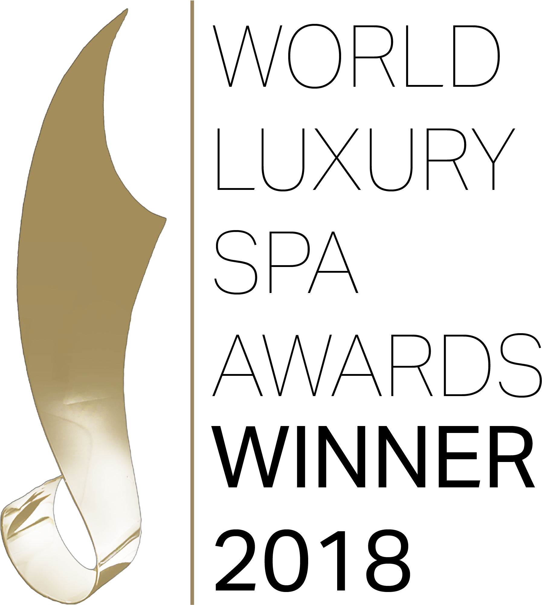 Winning Clipart Winner Logo - World Luxury Spa Awards 2018 - Png Download (2070x2070), Png Download