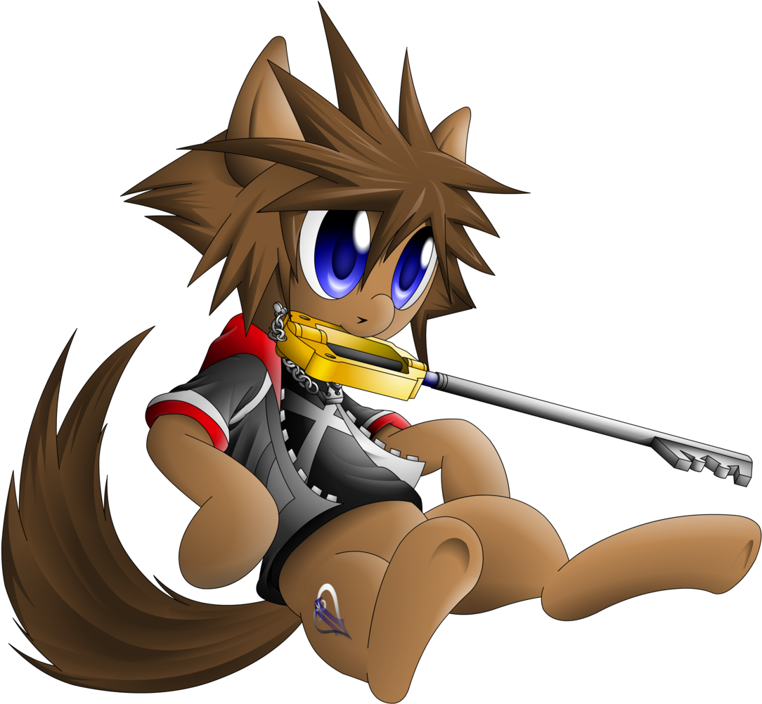 Absurd Res, Artist - Kingdom Hearts Sora Cute Clipart (1101x1024), Png Download