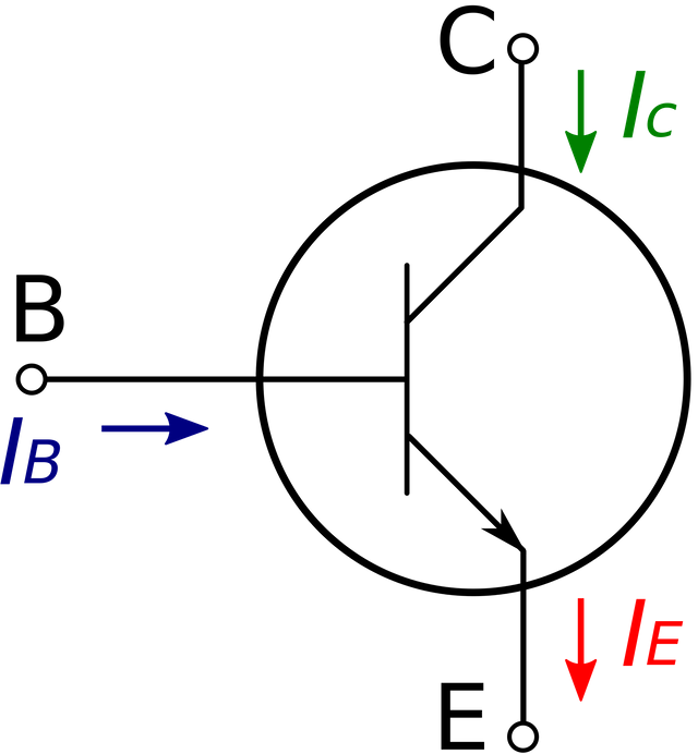 Transistors Have 3 Main Components, The Electricity - Transistor De Unión Bipolar Clipart (640x692), Png Download