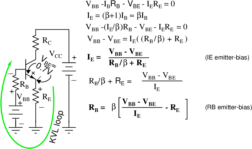 Emitter-bias - Emitter Bias Configuration Formula Clipart (851x503), Png Download