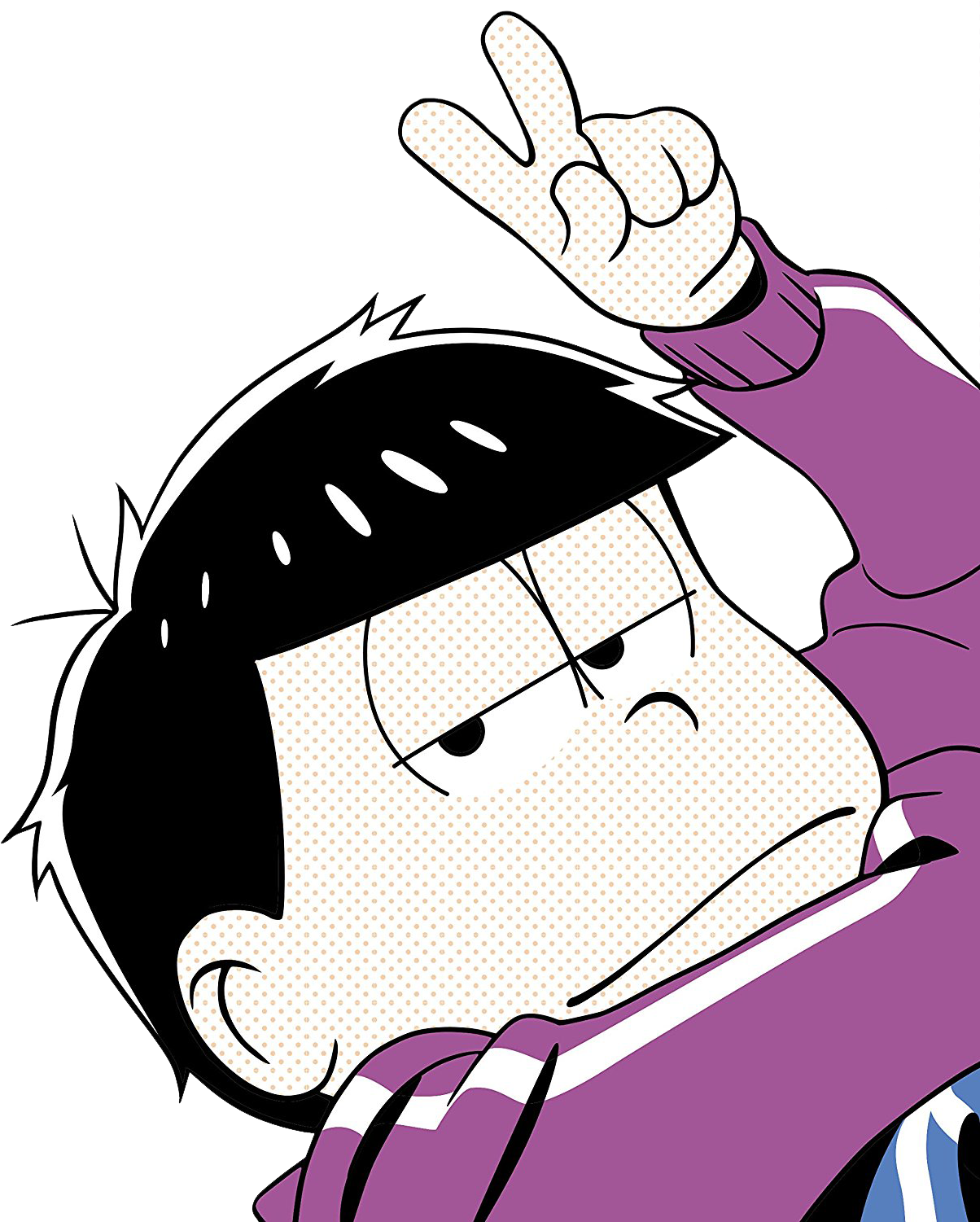 Osomatsu San Nutri Study - Mr. Osomatsu Clipart (1213x1500), Png Download
