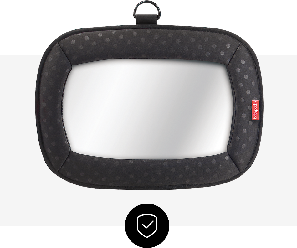 Espejo Trasero De Viglancia Babypack Fabricado En Material - Circle Clipart (1024x813), Png Download