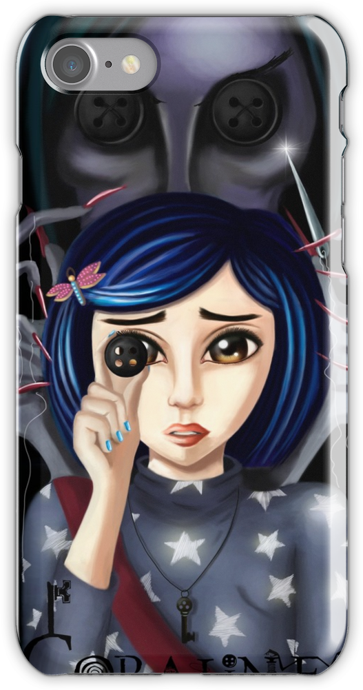 Coraline And The Secret Door Iphone 7 Snap Case - Libro Imagenes De Coraline Y La Puerta Secreta Clipart (750x1000), Png Download