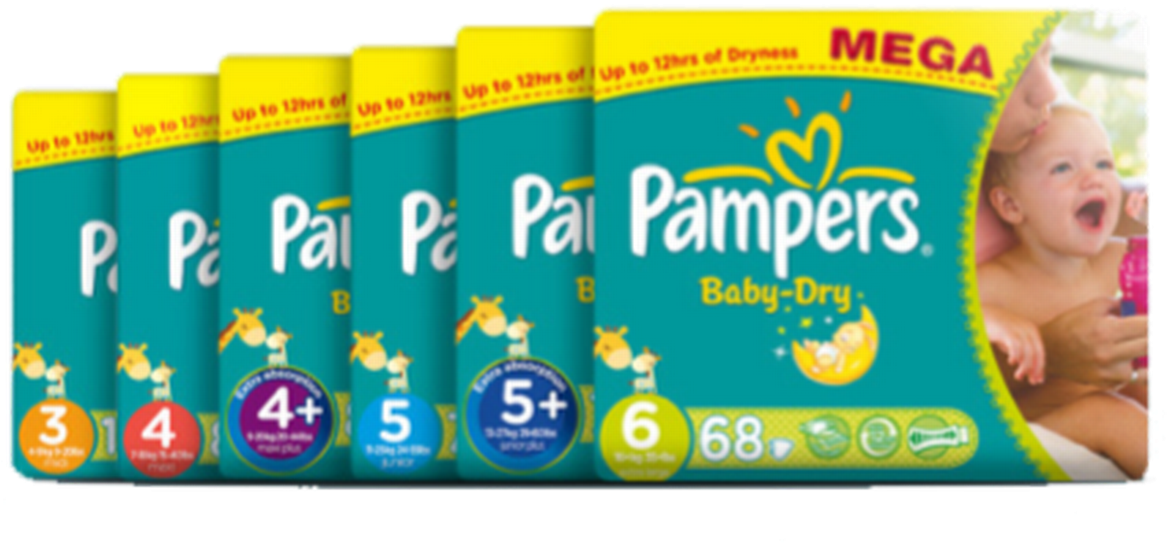 Pampers Nappies Uk Clipart (1200x630), Png Download
