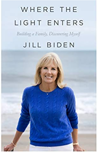 Former Second Lady, Bestsellers In Book Festival Lineup - Jill Biden Where The Light Enters Clipart (1024x640), Png Download
