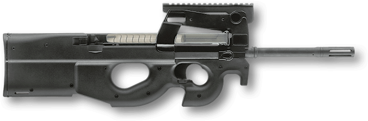 Fn Ps90® 50 Rd - All Rifle Clipart (1200x500), Png Download
