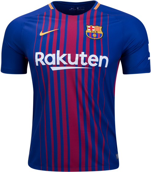 Camiseta Nike De Fc Barcelona 2017-18 - Barcelona Clipart (600x600), Png Download