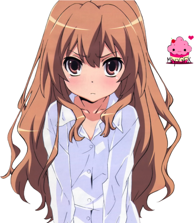 Taiga Aisaka Png - Tsundere Cute Taiga Aisaka Clipart (700x749), Png Download