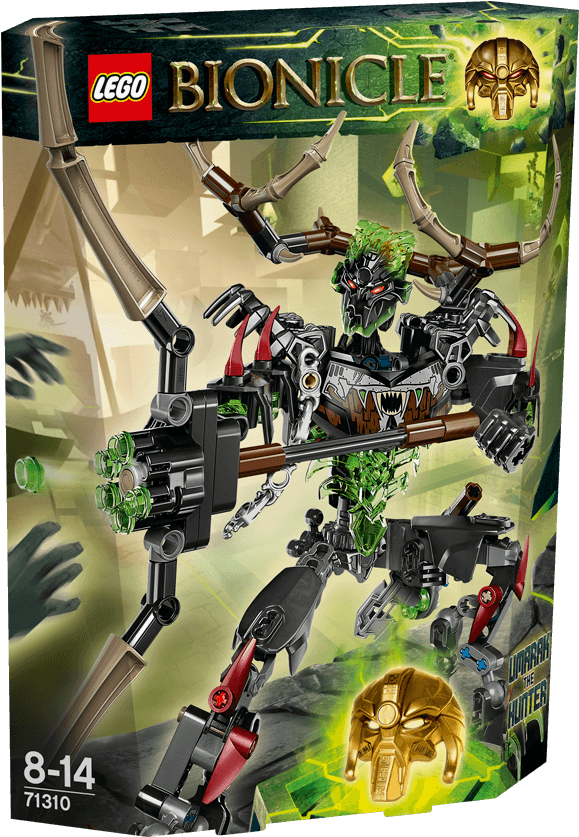 Umarak The Hunter - Lego Bionicle Umarak The Hunter Clipart (1488x837), Png Download