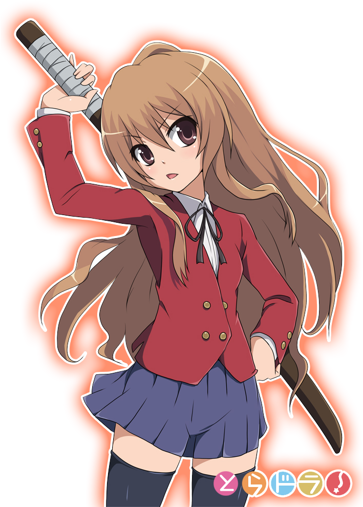 Aisaka Taiga Png - Toradora Taiga Aisaka Clipart (708x1000), Png Download