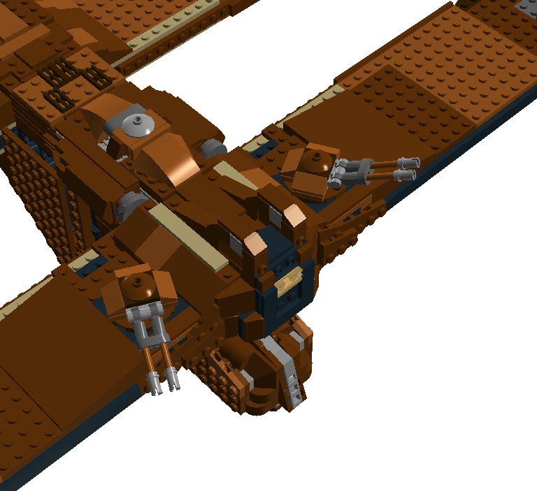 Lego Star Wars Droid Landing Ship Clipart (768x703), Png Download