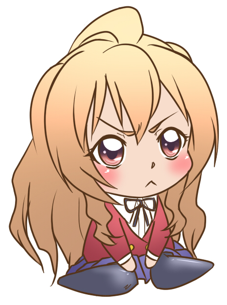 Iamyourenemy Images Taiga Wallpaper And Background - Aisaka Taiga Chibi Gif Clipart (499x702), Png Download