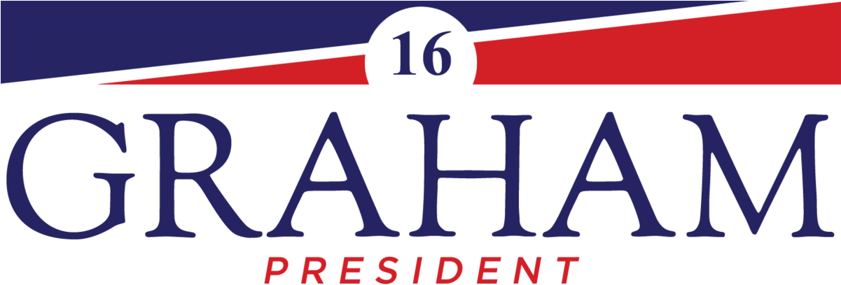 Lindsey Graham 2016 Presidential Campaign - Lindsey Graham 2016 Logo Clipart (1200x420), Png Download