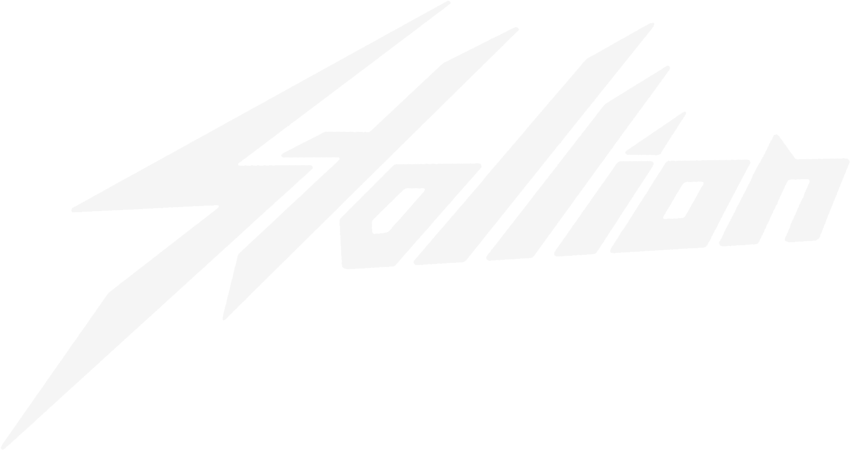 Stallion Clipart (3000x953), Png Download