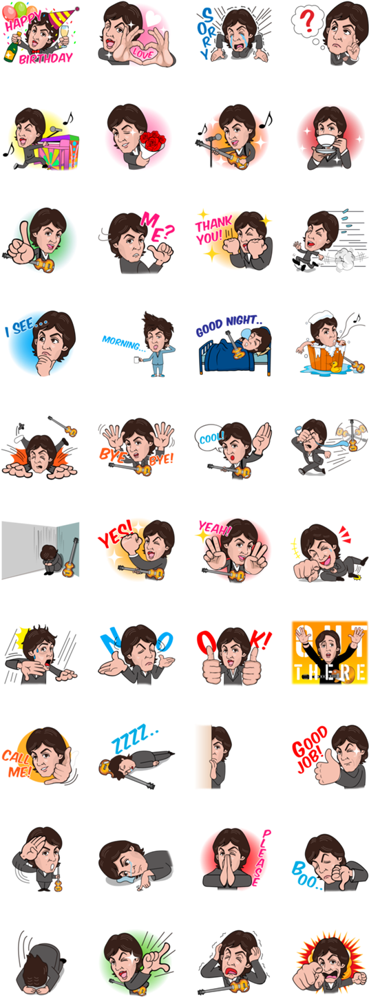 画像 - Final Fantasy Line Stickers Clipart (562x1500), Png Download