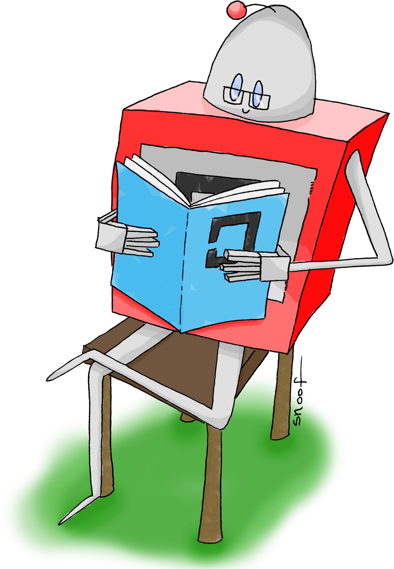 Learning Zone - Cartoon Clipart (2199x2000), Png Download