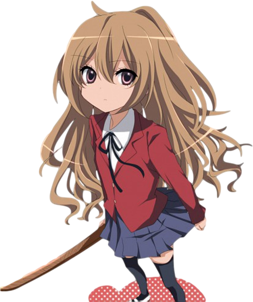 Imagenes Taiga Aisaka Anime Manga - Taiga Aisaka Anime Toradora Clipart (828x986), Png Download