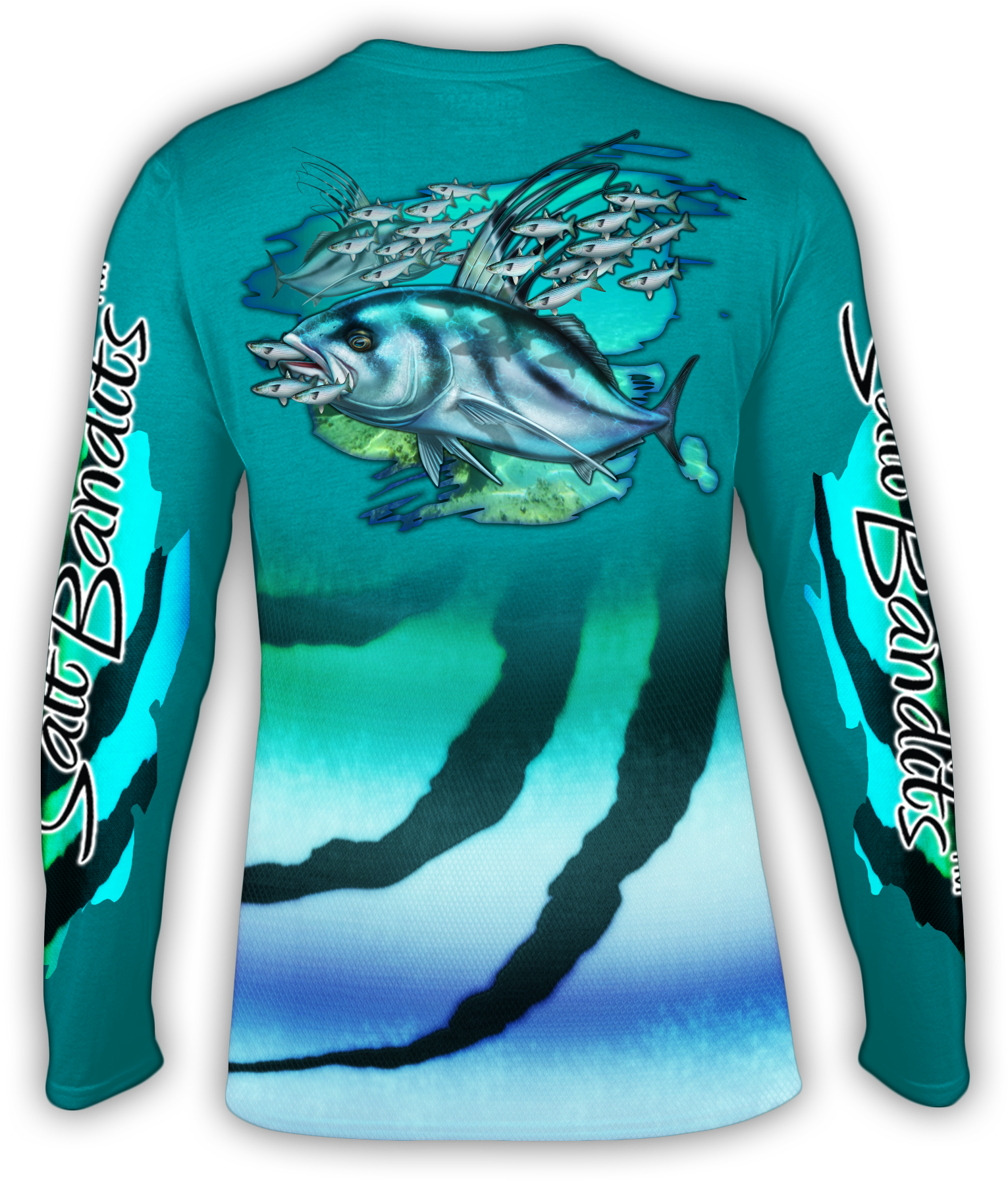 Salt Life Mens Fishing Shirts Performance , Png Download - Long-sleeved T-shirt Clipart (1531x1794), Png Download