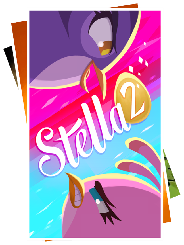 Angry Birds Slingshot Stella - Graphic Design Clipart (648x860), Png Download