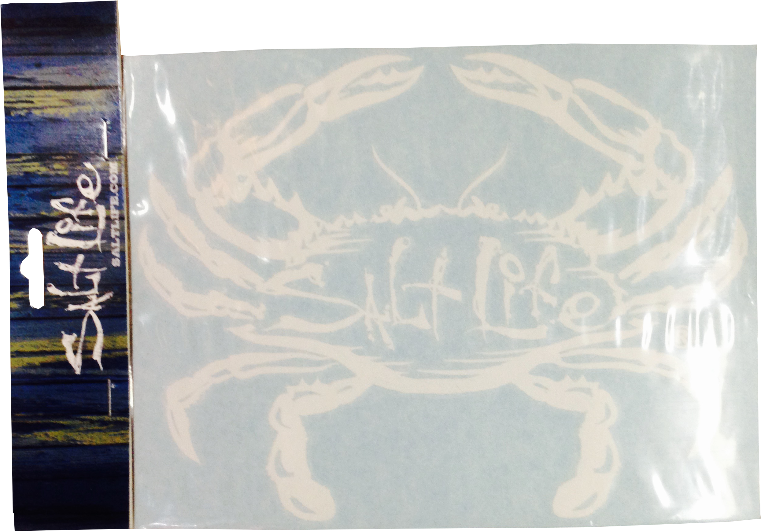 Salt Life Surf Sticker With Crab Decal - Visual Arts Clipart (3264x2448), Png Download